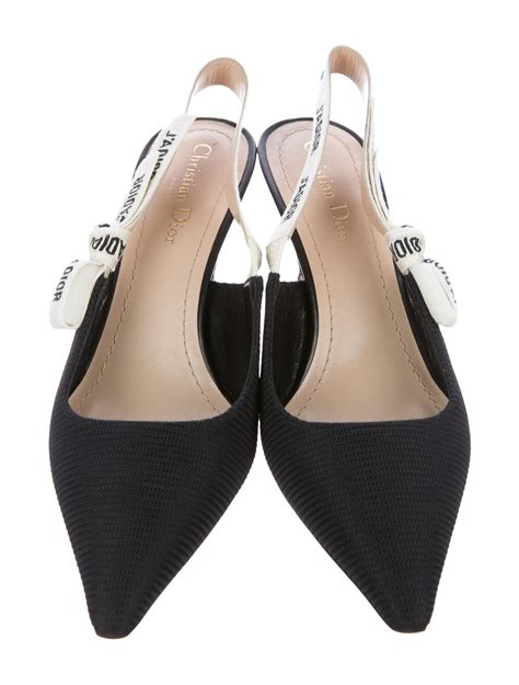 j'adore dior heels|Dior slingback heels.